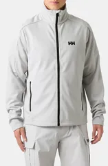 ヘリーハンセン メンズ アウター パーカー・スウェット フリース ジャケット Helly Hansen Fleece Jacket GREY FOG グレーのサムネイル