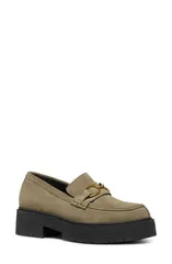 ジェオックス レディース シューズ オックスフォード プラットフォーム ローファー Geox Spherica Platform Bit Loafer Women DARK GREEN グリーンのサムネイル