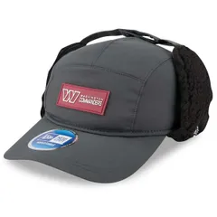 ニューエラ メンズ アクセサリー 帽子 Mens New Era Charcoal Washington Commanders 2025 Sideline Cold Weatherunner Dogのサムネイル