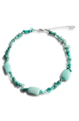 マンゴ レディース アクセサリー ネックレス・チョーカー MANGO Amazonite Beaded BraceletURQUOISE ターコイズのサムネイル