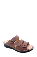 フィンコンフォート レディース シューズ サンダル Finn Comfort Grenada Slide Sandal Women ROSE NUBUKのサムネイル