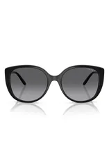 ヴォーグ レディース アクセサリー サングラス・アイウェア VOGUE 55mm Polarized Butterfly Sunglasses BLACK ブラックのサムネイル