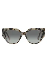 ヴォーグ メンズ アクセサリー サングラス・アイウェア VOGUE 52mm Gradient Irregular Sunglasses GRADIENT GREY グレーのサムネイル