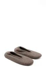 マンゴ レディース シューズ サンダル MANGO Chunky Cashmere Slipper Women MEDIUM BROWN ブラウンのサムネイル