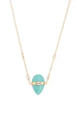 エティカ レディース アクセサリー ネックレス・チョーカー レース Ettika Turquoise Cubic Zirconia Solstice Necklace TURQUOISE ターコイズのサムネイル