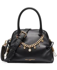 カール ラガーフェルド レディース バッグ KARLAGERFELD PARIS Charlaine Crossbody BlackGold ブラックのサムネイル