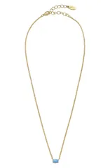 エティカ レディース アクセサリー ネックレス・チョーカー レース Ettika Blue Opal Pendant Necklace GOLD ゴールドのサムネイル