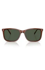 ヴォーグ メンズ アクセサリー サングラス・アイウェア VOGUE 57mm Pillow Sunglasses TRANSPARENT BROWN ブラウンのサムネイル