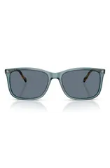 ヴォーグ メンズ アクセサリー サングラス・アイウェア VOGUE 57mm Pillow Sunglasses DARK BLUE ブルーのサムネイル