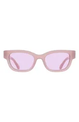 フェラガモ レディース アクセサリー サングラス・アイウェア FERRAGAMO 52mmodified Rectangular Sunglasses OPALINE ROSEのサムネイル