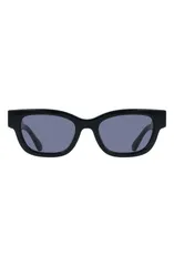 フェラガモ レディース アクセサリー サングラス・アイウェア FERRAGAMO 52mmodified Rectangular Sunglasses BLACK ブラックのサムネイル