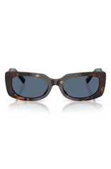 ジミーチュー メンズ アクセサリー サングラス・アイウェア Jimmy Choo 54mm Polarized Pillow Sunglasses BLUE HAVANA ブルーのサムネイル