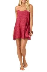オニール レディース トップス ワンピース ミニ ONeill Darcy Aria Doodle Minidress RASPBERRYのサムネイル