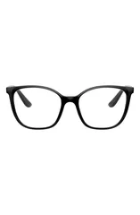 ヴォーグ メンズ アクセサリー サングラス・アイウェア VOGUE 52mm Pillow Optical Glasses BLACK ブラックのサムネイル