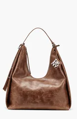 ダナ キャラン ニューヨーク レディース バッグ DKNY Elicia Large Hobo Walnutのサムネイル