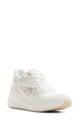 アルド レディース シューズ スニーカー ALDO Asiejan Sneaker Women WHITE MULTI ホワイト