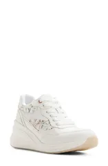 アルド レディース シューズ スニーカー ALDO Asiejan Sneaker Women WHITE MULTI ホワイトのサムネイル