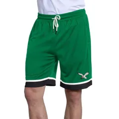 スターター メンズ ボトムス ハーフパンツ・ショーツ メッシュ ショートパンツ Menstarter Kelly Green Philadelphia Eagles Throwback Power Pのサムネイル