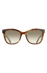 フェラガモ レディース アクセサリー サングラス・アイウェア FERRAGAMO 54mm Rectangle Sunglasses MILKY BROWN TORTOISE ブラウンのサムネイル