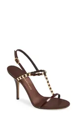 フェラガモ レディース シューズ スニーカー サンダル FERRAGAMO Estea TStrap Slingback Sandal Women TESTA DI MORO COCOA BROWNのサムネイル