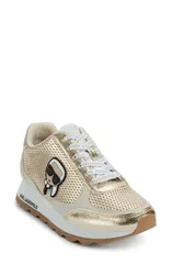 カール ラガーフェルド レディース シューズ スニーカー トール KARLAGERFELD PARIS Meade Metallic Sneaker Women WHITE GOLD ホワイトのサムネイル
