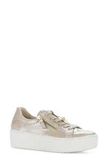 ガボール レディース シューズ スニーカー プラットフォーム Gabor Bee Platform Sneaker Women OASIS GOLD ゴールドのサムネイル