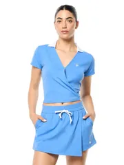 セルジオタッキーニ レディース トップス ポロシャツ Sergio Tacchini Agata Wrapolo ULTRAMARINEのサムネイル
