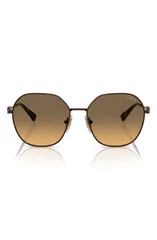 ヴォーグ レディース アクセサリー サングラス・アイウェア VOGUE 55mm Gradient Irregular Sunglasses COPPERのサムネイル