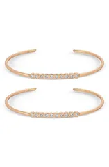 エティカ レディース アクセサリー ブレスレット・バングル・アンクレット Ettika Double Take Set of 2 Cuff Bracelets GOLD ゴールドのサムネイル