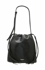 ダナ キャラン ニューヨーク レディース バッグ DKNY Channing Drawstring Bag BLACKSILVER ブラックのサムネイル