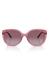 ヴォーグ レディース アクセサリー サングラス・アイウェア VOGUE 55mm Polarized Gradient Butterfly Sunglasses PURPLE パープルのサムネイル
