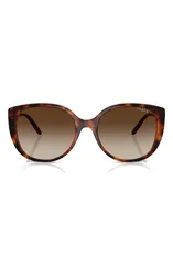 ヴォーグ レディース アクセサリー サングラス・アイウェア VOGUE 55mm Polarized Gradient Butterfly Sunglasses HAVANAのサムネイル
