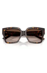ジミーチュー レディース アクセサリー サングラス・アイウェア Jimmy Choo 54mm Gradient Square Sunglasses HAVANA GRADIENT BROWN ブラウのサムネイル