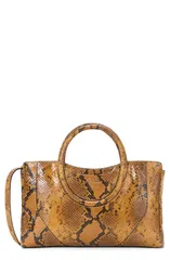 スタウド レディース バッグ ミニ レザー STAUD Mini Maude Snakembossed Leather Satchel SNAKEのサムネイル