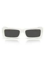 ジミーチュー レディース アクセサリー サングラス・アイウェア Jimmy Choo Lennon 54mm Polarized Rectangular Sunglasses OPALATTE DARのサムネイル