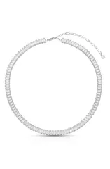 エティカ レディース アクセサリー ネックレス・チョーカー レース Ettika Cubic Zirconia Baguette Necklace SILVER シルバーのサムネイル