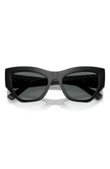ヴォーグ レディース アクセサリー サングラス・アイウェア VOGUE 53mm Irregular Sunglasses BLACK ブラックのサムネイル