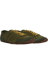 バルマン メンズ シューズ スニーカー メッシュ スエード レザー Balmain Racer 45 trainers in mesh and suede leather Men khaki カーキのサムネイル