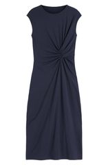 ボーデン レディース トップス ワンピース ミディ Boden Delilah Twist Midi Dress NAVY ネイビー