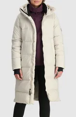 アウトドアリサーチ レディース アウター コート パーカー ダウン Outdooresearch Coze 700 Fill Power Down Parka OYSTERのサムネイル