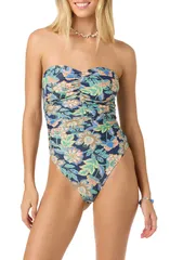 オニール レディース トップス ワンピース フラワー柄 フラワー ONeill Mermaid Floral Ubud OnePiece Swimsuit NAVY ネイビーのサムネイル