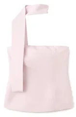 マンゴ レディース トップス シャツ ストラップレス MANGO Marina Scarf Strapless Top Set LIGHT PASTEL PURPLE パープルのサムネイル