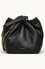 ダナ キャラン ニューヨーク レディース バッグ Donna Karanew York Rosedale Crossbody BlackGold ブラックのサムネイル