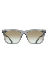 フェラガモ メンズ アクセサリー サングラス・アイウェア FERRAGAMO 55mm Gradient Rectangle Sunglasses TRANSPARENT GREY グレーのサムネイル