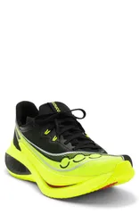 サッカニー メンズ シューズ スニーカー Saucony Endorphin Pro 5 Racing Shoe Men CITRON BLACK ブラックのサムネイル