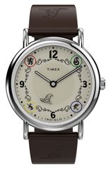 タイメックス レディース アクセサリー 腕時計 レザー Harry Potter x Timex Weekender 38mm Leather Strap Watch GRYFFINDOR