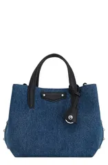 レベッカミンコフ レディース バッグ デニム Rebecca Minkoff Small Riley Denim Tote DENIM デニムのサムネイル
