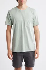 ラグアンドボーン メンズ トップス シャツ rag bone Classic Fit Garment Dye PocketShirt BLUE GREYのサムネイル