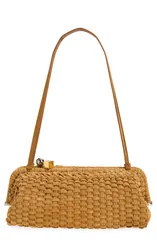 ジャクエムス レディース バッグ Jacquemus Large Pochette Salon Clutch CAMEL 830 キャメルのサムネイル