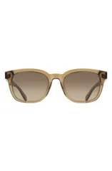 フェラガモ メンズ アクセサリー サングラス・アイウェア FERRAGAMO 54mm Rectangle Sunglasses TRANSPARENT BROWN ブラウンのサムネイル